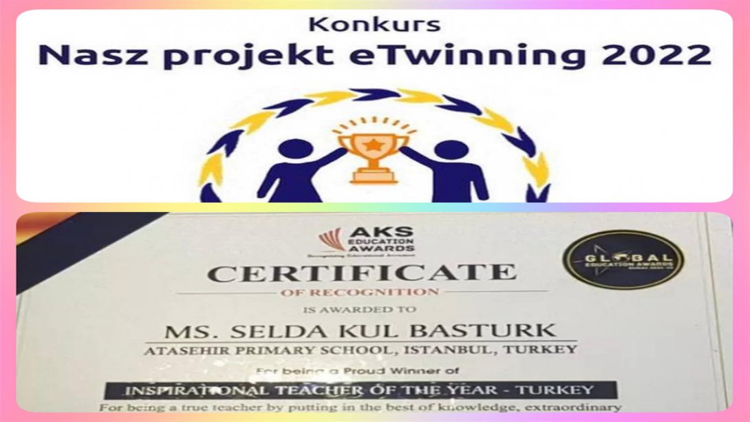 İlçemiz Öğretmenleri eTwinning Projelerinde 2 Ödül Daha Aldılar!