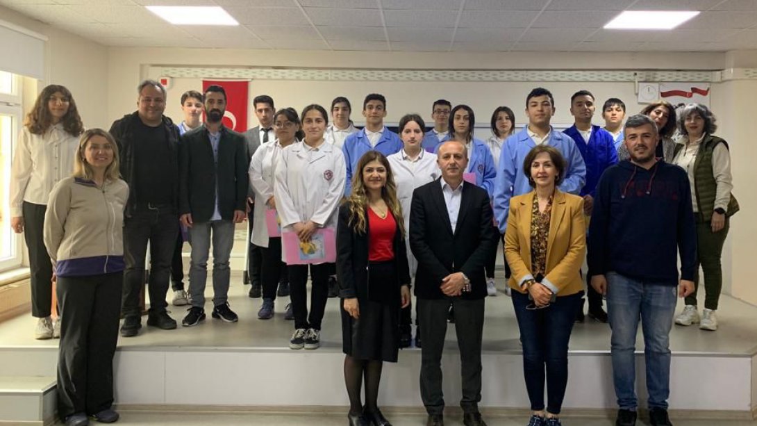 4-10 Mayıs İş Sağlığı ve Güvenliği Haftası programı Nuri Cıngıllıoğlu Mesleki ve Teknik Anadolu Lisesinde gerçekleştirildi.