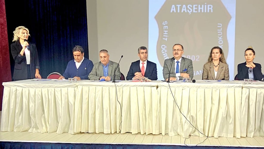 İlçemiz Okul Müdürleri ve Spor Kulübü Başkanları ile Düzenlenen Okul Spor Kulüpleri Toplantısı Ataşehir Kaymakamı Sn. Bekir DINKIRCI'nın Başkanlığında Gerçekleştirildi
